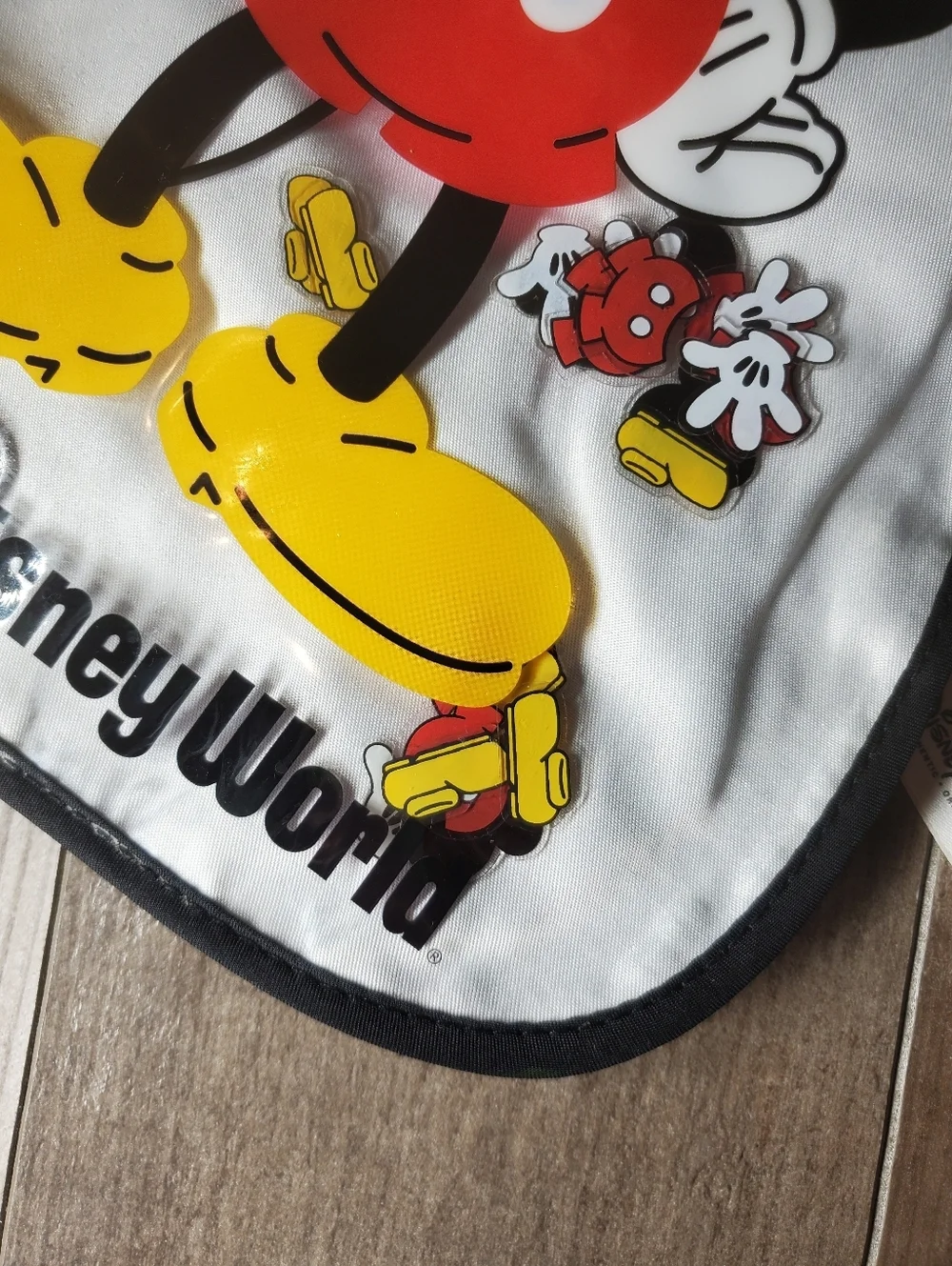 Disney Parks Walt Disney World Mickey Mouse Confetti Baby Bib